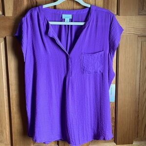 Liz Claiborne Women’s XL Short sleeve top